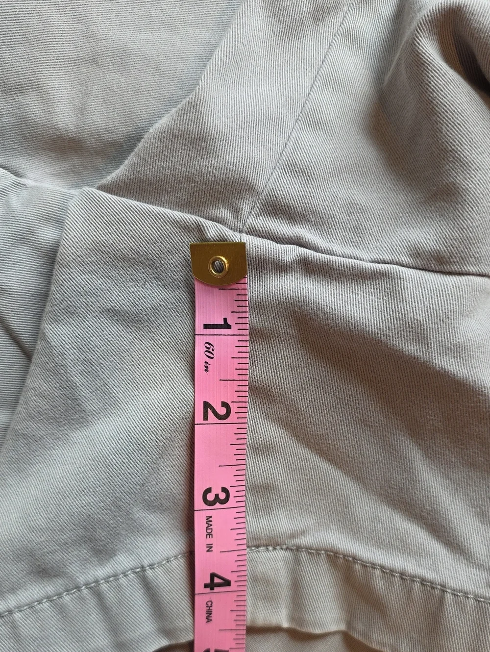 J. Crew Grey Chino Short 16